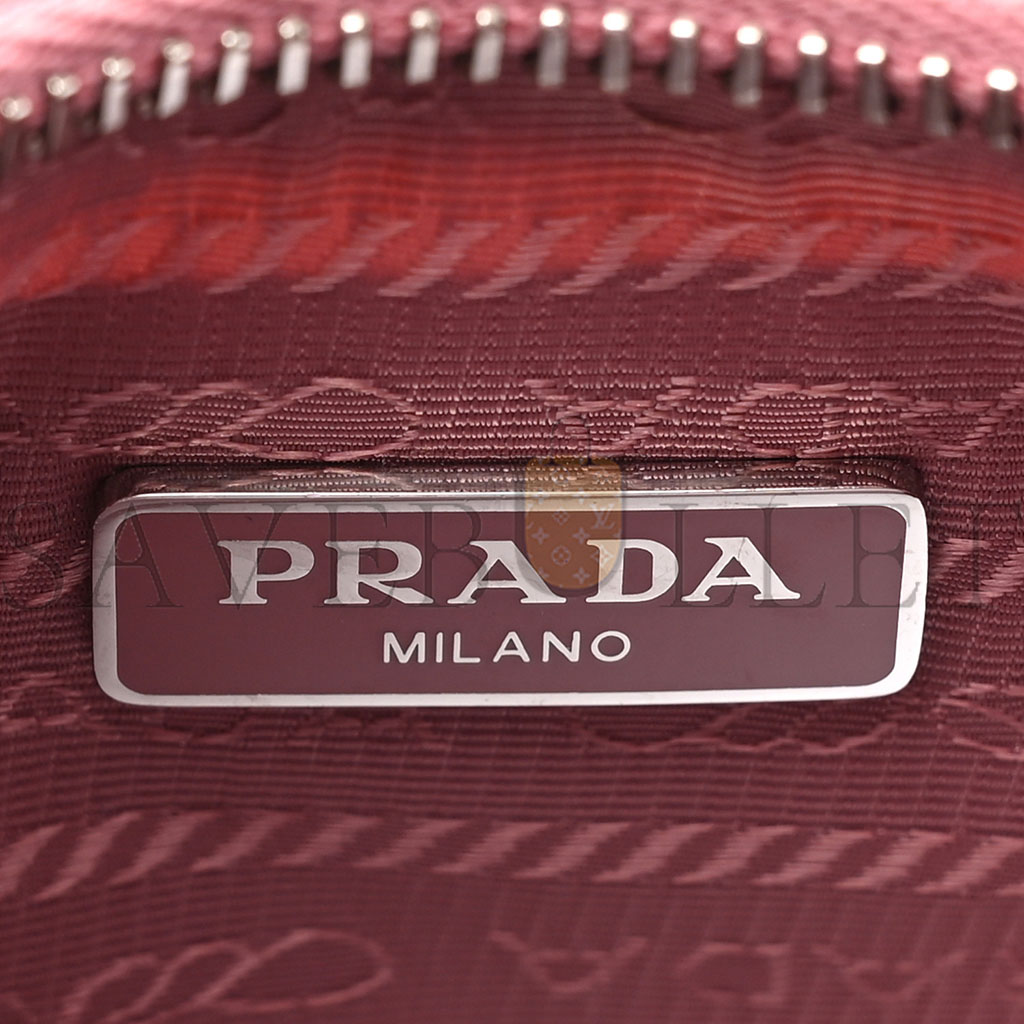 PRADA NYLON RE-EDITION 2005 SHOULDER BAG ROSA (22*12*6cm)