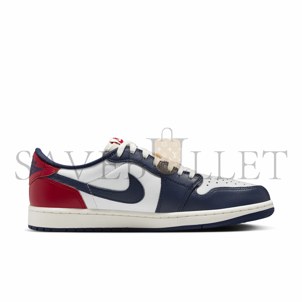 AIR JORDAN 1 LOW OG GYM RED & MIDNIGHT NAVY HQ2993-100