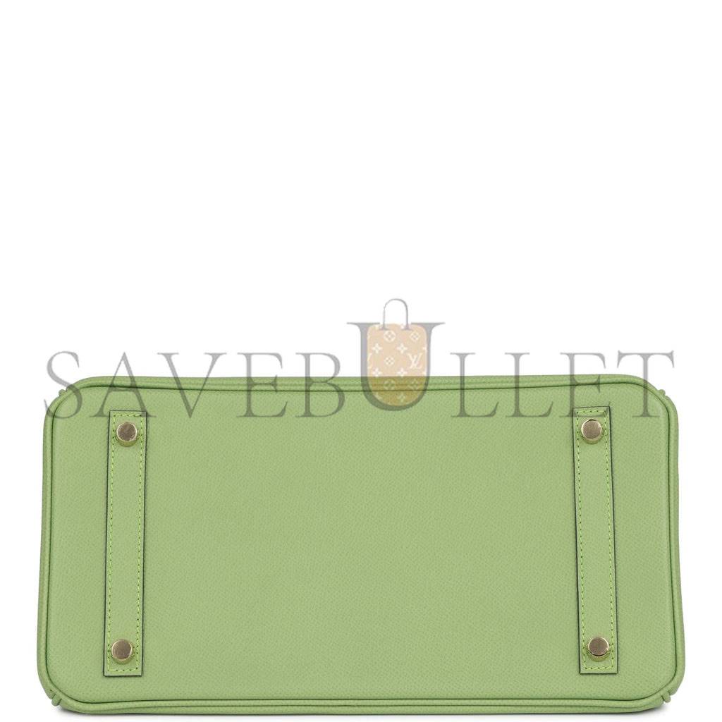 HERMES BIRKIN 30 VERT CRIQUET EPSOM GOLD HARDWARE (30cm)