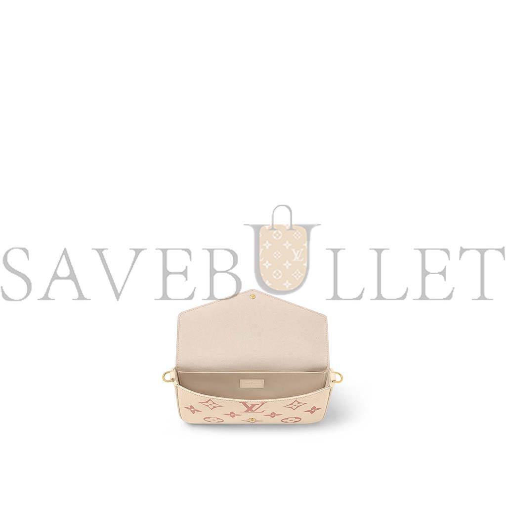 LOUIS VUITTON FÉLICIE POCHETTE M82047 (21*12*3cm)