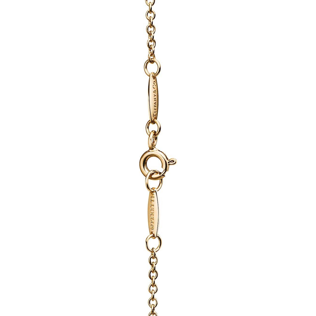 TIFFANY ELSA PERETTI® BEAN® DESIGN BRACELET IN YELLOW GOLD, 9 MM