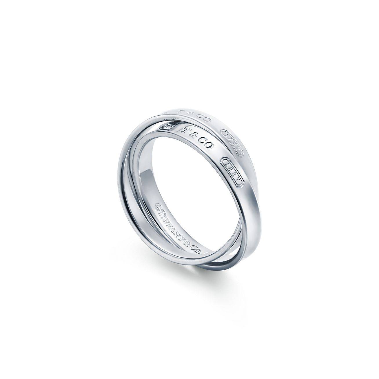 TIFFANY 1837® INTERLOCKING CIRCLES RING IN SILVER