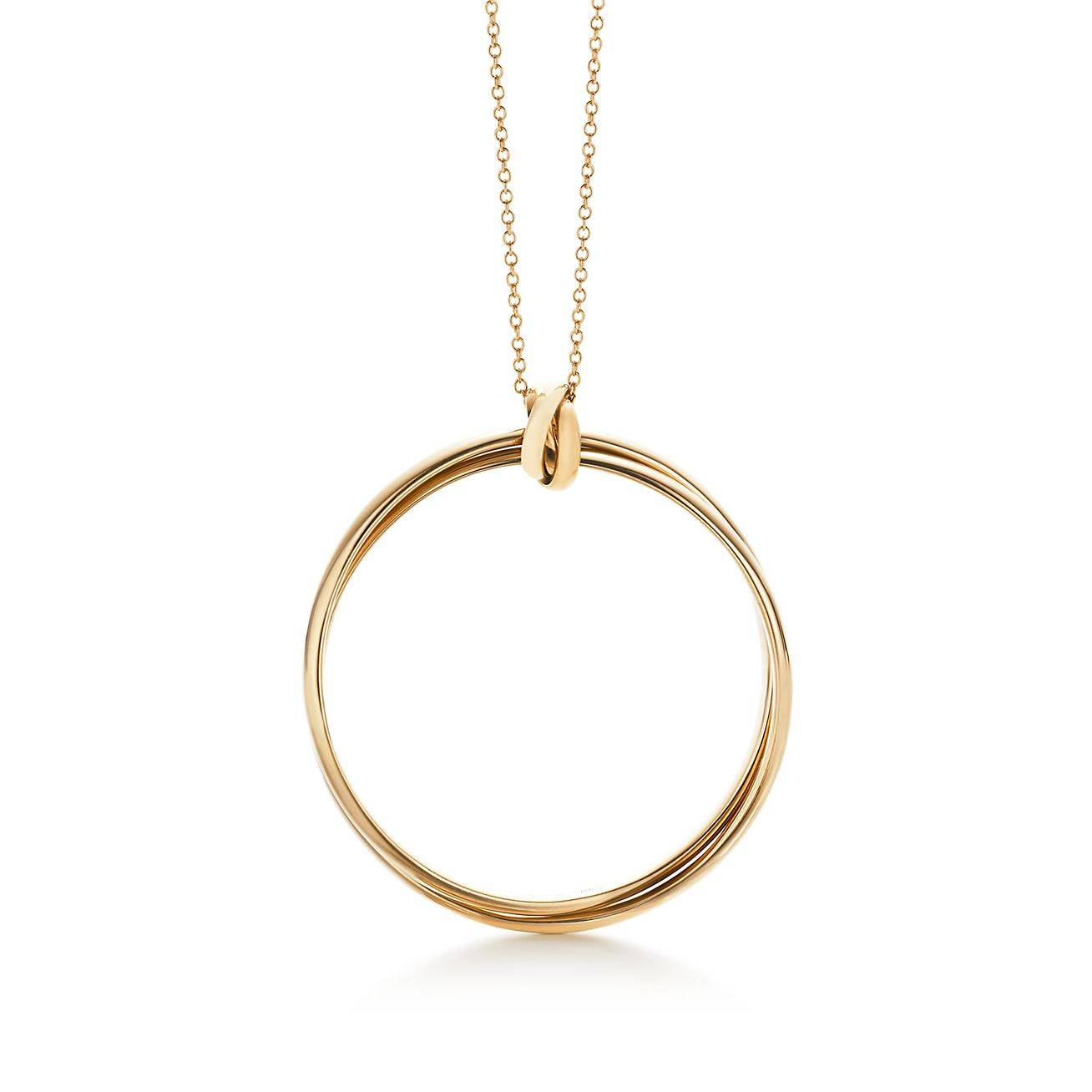 TIFFANY  PALOMAS MELODY CIRCLE PENDANT