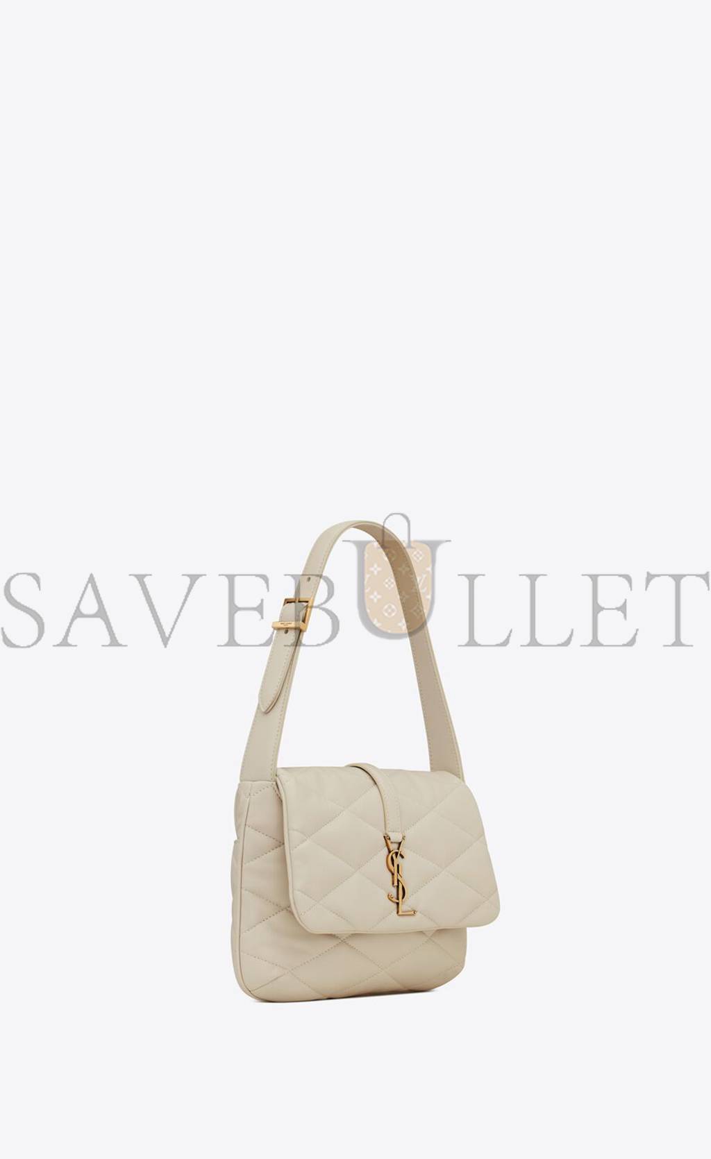 YSL LE 57 HOBO BAG IN QUILTED LAMBSKIN 698567AAAO09207 (24*18*5.5cm)